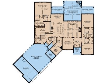 1st Floor Plan, 074H-0263