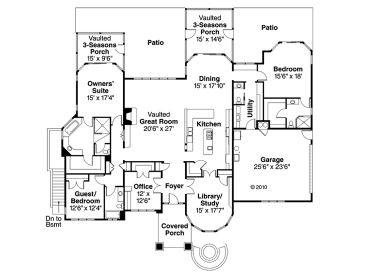 Floor Plan, 051H-0179