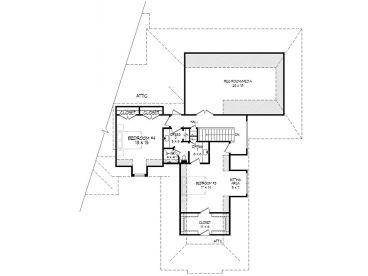 2nd Floor Plan, 062H-0197