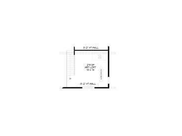 3rd Floor Plan, 062H-0392