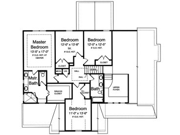 2nd Floor Plan, 046H-0154