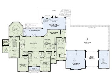 1st Floor Plan, 025H-0307