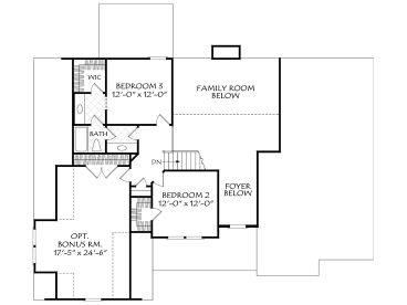 2nd Floor Plan, 086H-0127