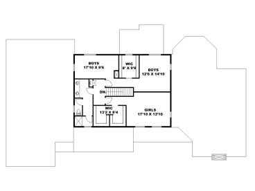 2nd Floor Plan, 012H-0253