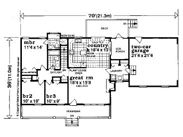Floor Plan, 032H-0061