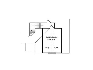 2nd Floor Plan, 019H-0046