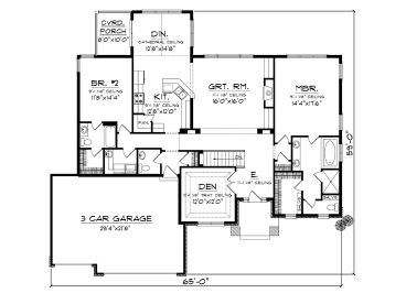 Floor Plan, 020H-0300