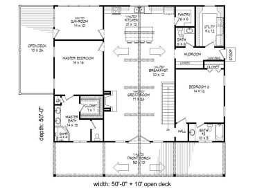 Floor Plan, 062H-0149