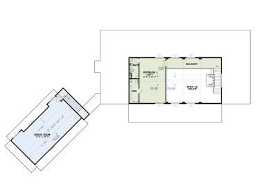 2nd Floor Plan, 025H-0362