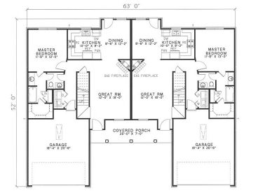 1st Floor Plan, 025M-0002