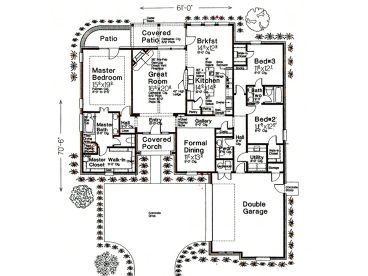 Floor Plan, 002H-0115