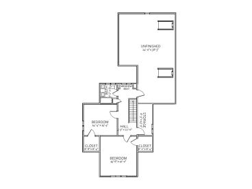 2nd Floor Plan, 067H-0003