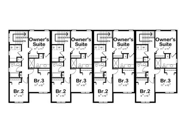 2nd Floor Plan, 031M-0090
