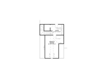 2nd Floor Plan, 025H-0133