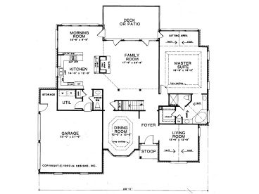 1st Floor Plan, 019H-0140