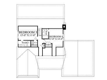 2nd Floor Plan, 063H-0219