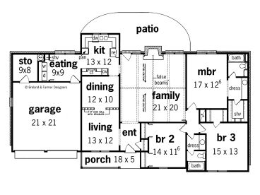 Floor Plan, 021H-0083