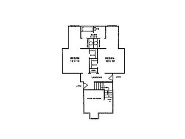 2nd Floor Plan, 004H-0089