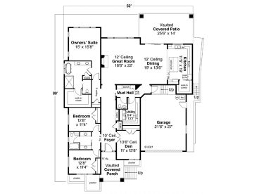 Floor Plan, 051H-0385