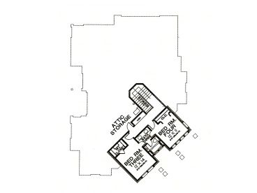 2nd Floor Plan, 002H-0117