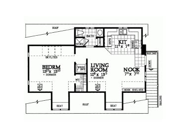 2nd Floor Plan, 032G-0013