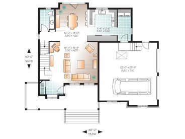 1st Floor Plan, 027H-0339