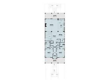 1st Floor Plan, 052H-0161
