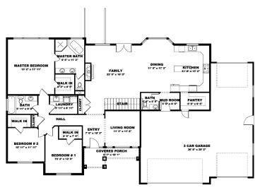 Floor Plan, 065H-0097