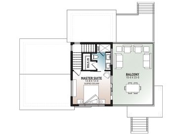 2nd Floor Plan, 027H-0519