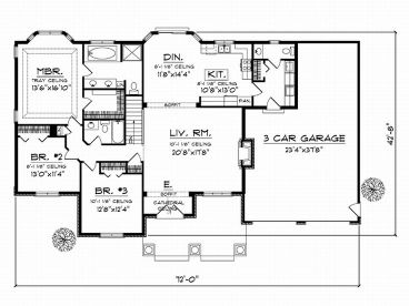 Floor Plan, 020H-0031