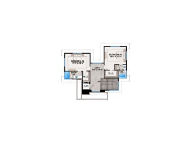 2nd Floor Plan, 070H-0022