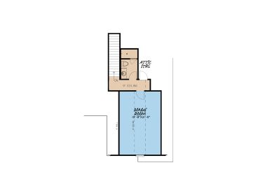 2nd Floor Plan, 074H-0036