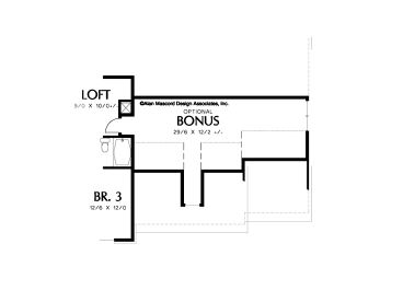 Opt Floor Plan, 034H-0172