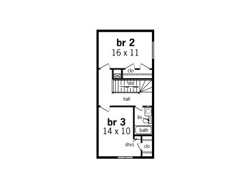 2nd Floor Plan, 021H-0211