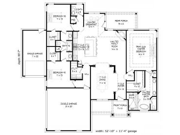 Floor Plan, 062H-0153