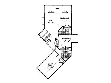 2nd Floor Plan, 043H-0195