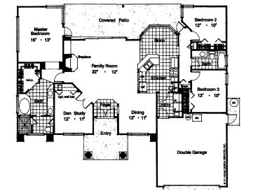 Floor Plan, 043H-0057