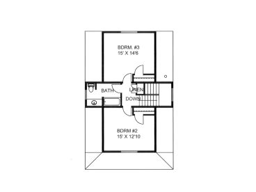 2nd Floor Plan, 012H-0296