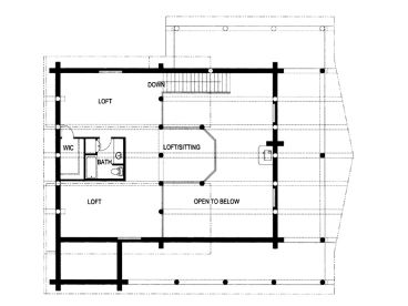 2nd Floor Plan, 012L-0055