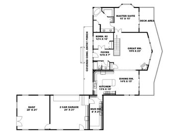 Floor Plan, 012H-0169