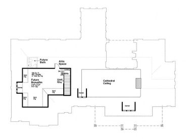2nd Floor Plan, 002H-0133