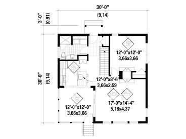 Floor Plan, 072H-0200