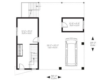 1st Floor Plan, 027G-0010