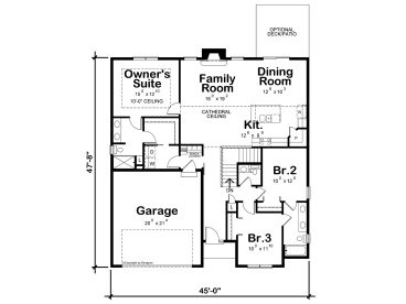 Floor Plan, 031H-0480
