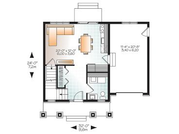 1st Floor Plan, 027H-0403