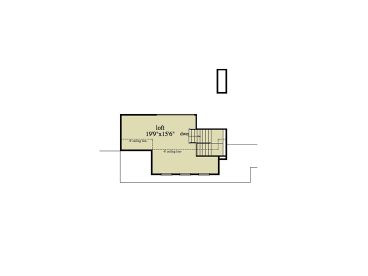 2nd Floor Plan, 053H-0060