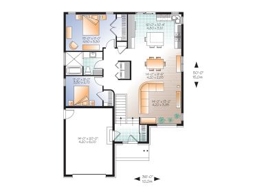 Floor Plan, 027H-0296