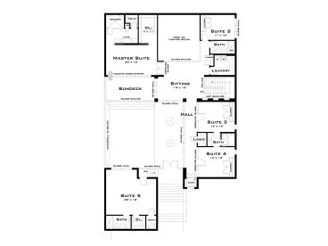 2nd Floor Plan, 052H-0006