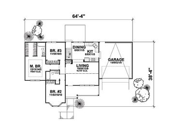 Floor Plan, 016H-0021