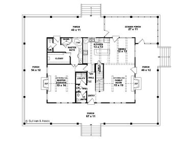1st Floor Plan, 006H-0052